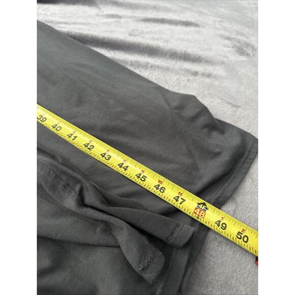 Anna Kaci Large V neck Short Sleeve Flowy Swing Cocktail Work Maxi Dress Gray - Picture 5 of 8